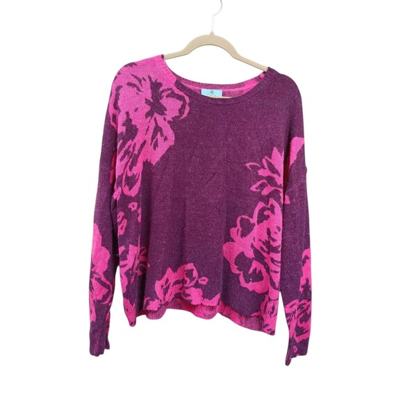 CeCe Purple/Pink Sweater Size XL - Picture 1 of 4